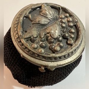 *Rare* Small Ornate Antique Victorian Coin Purse Beaded Bag